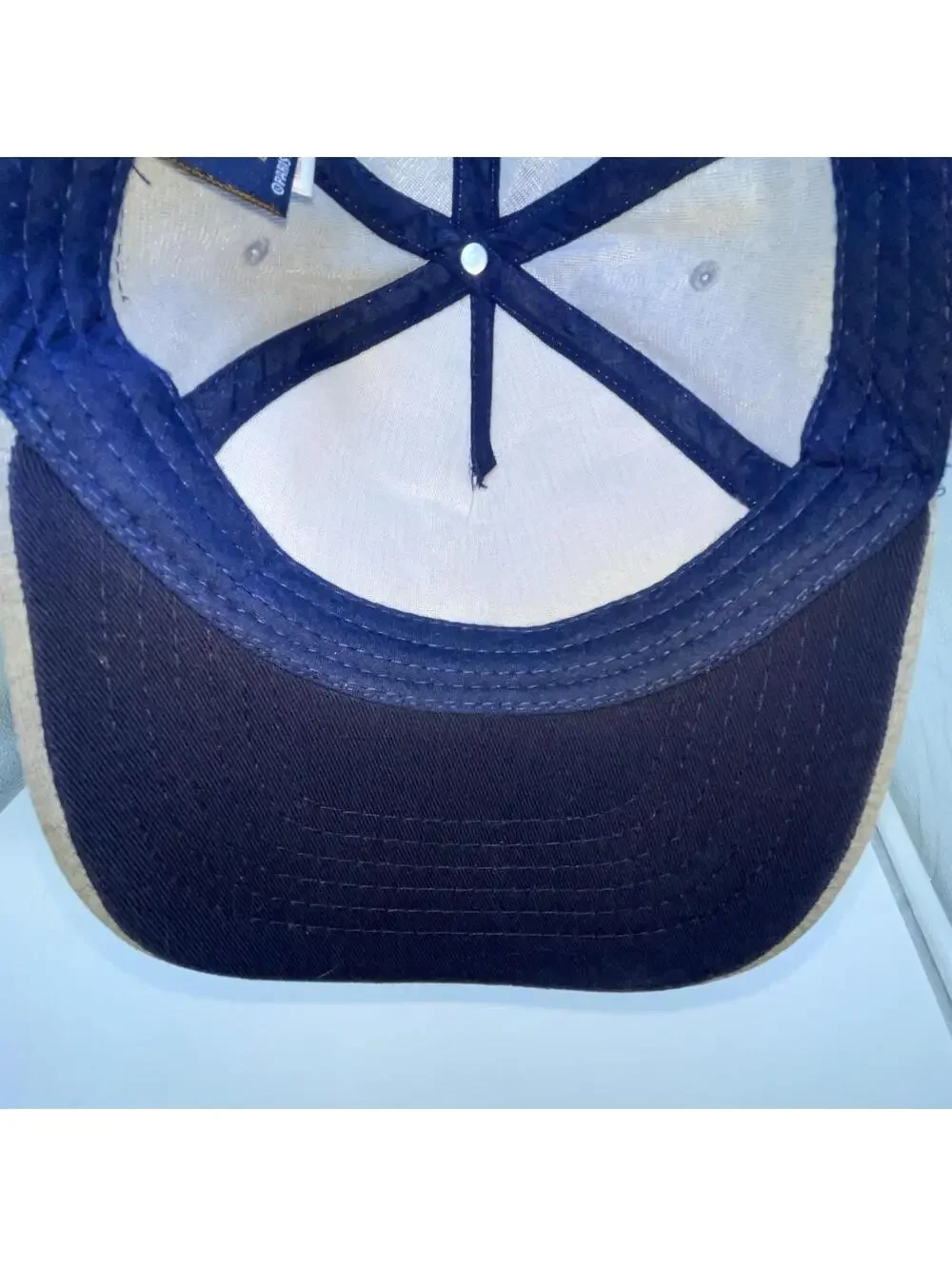 PSG Paris Saint Germain Adjustable 6-Panel Floral Hat Blue/Gray (57 Cm)